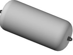 Small Shipboard Foam Fenders